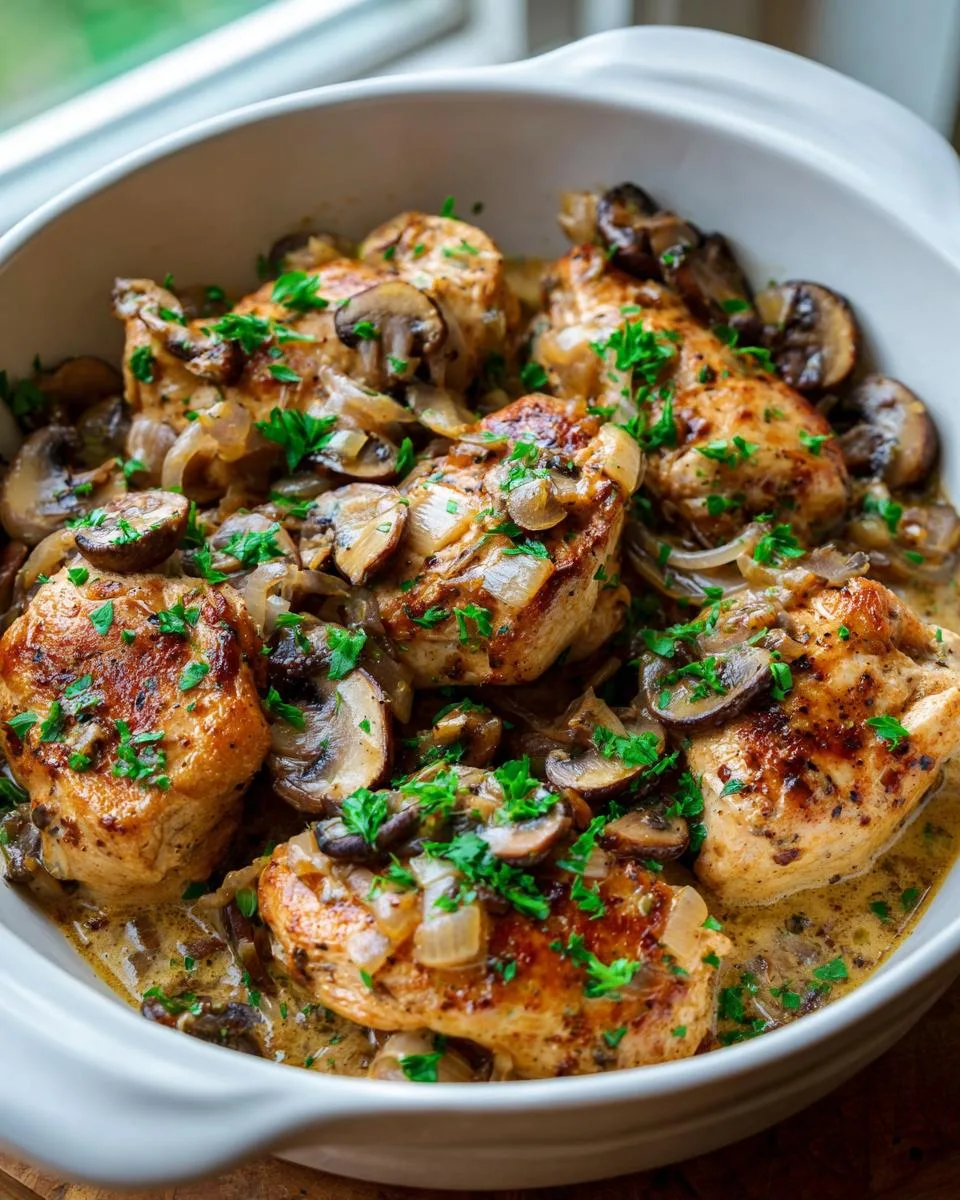 Creamy Chicken Stroganoff - detail 2