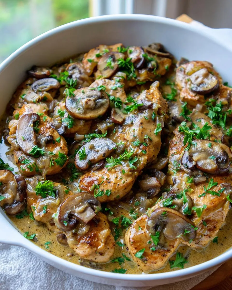 Creamy Chicken Stroganoff - detail 3
