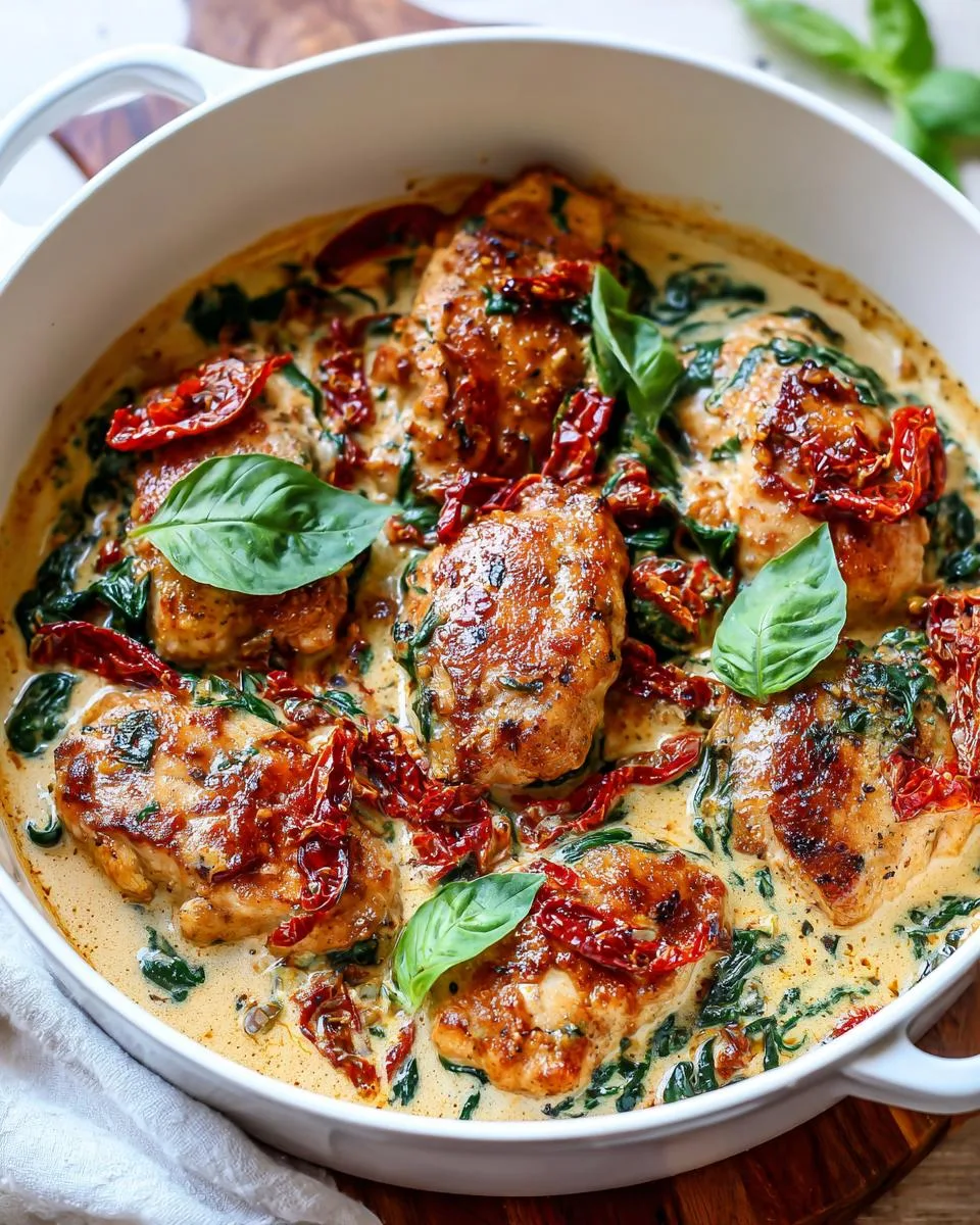 Creamy Tuscan Chicken - detail 4