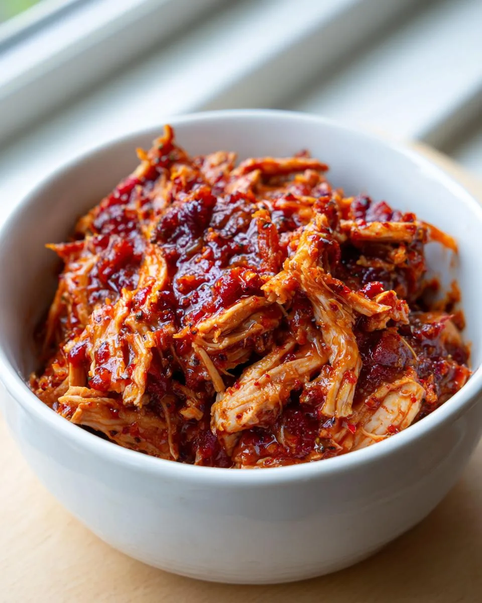 Crockpot Salsa Chicken - detail 1