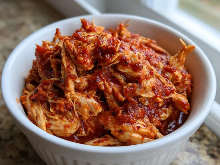 Crockpot Salsa Chicken