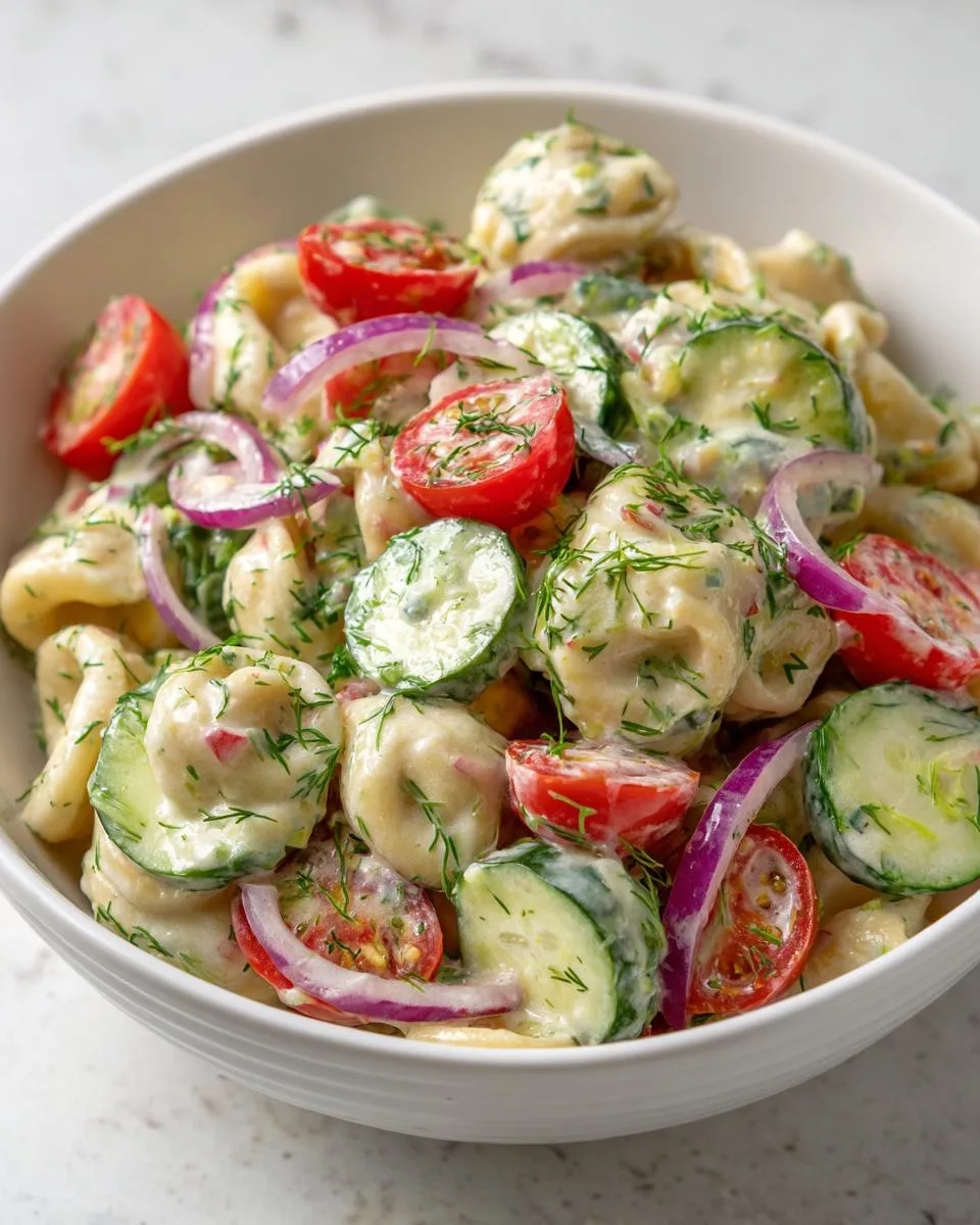 Cucumber Dill Pasta Salad Recipe - detail 1