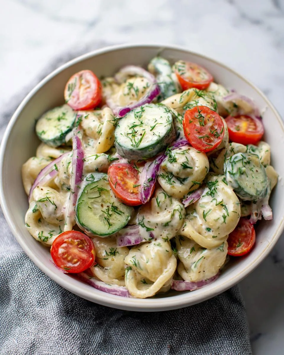 Cucumber Dill Pasta Salad Recipe - detail 2