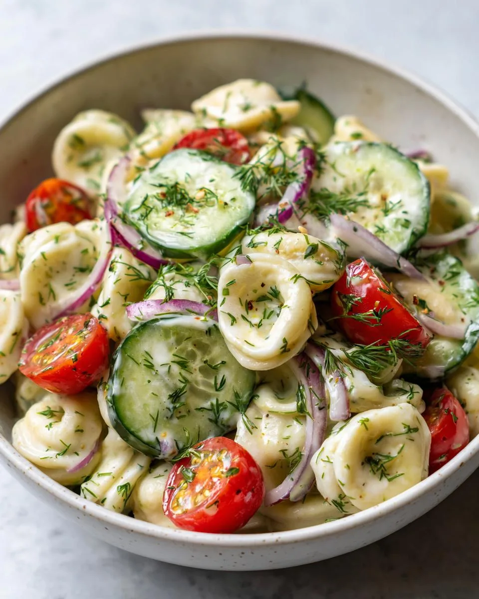 Cucumber Dill Pasta Salad Recipe - detail 3