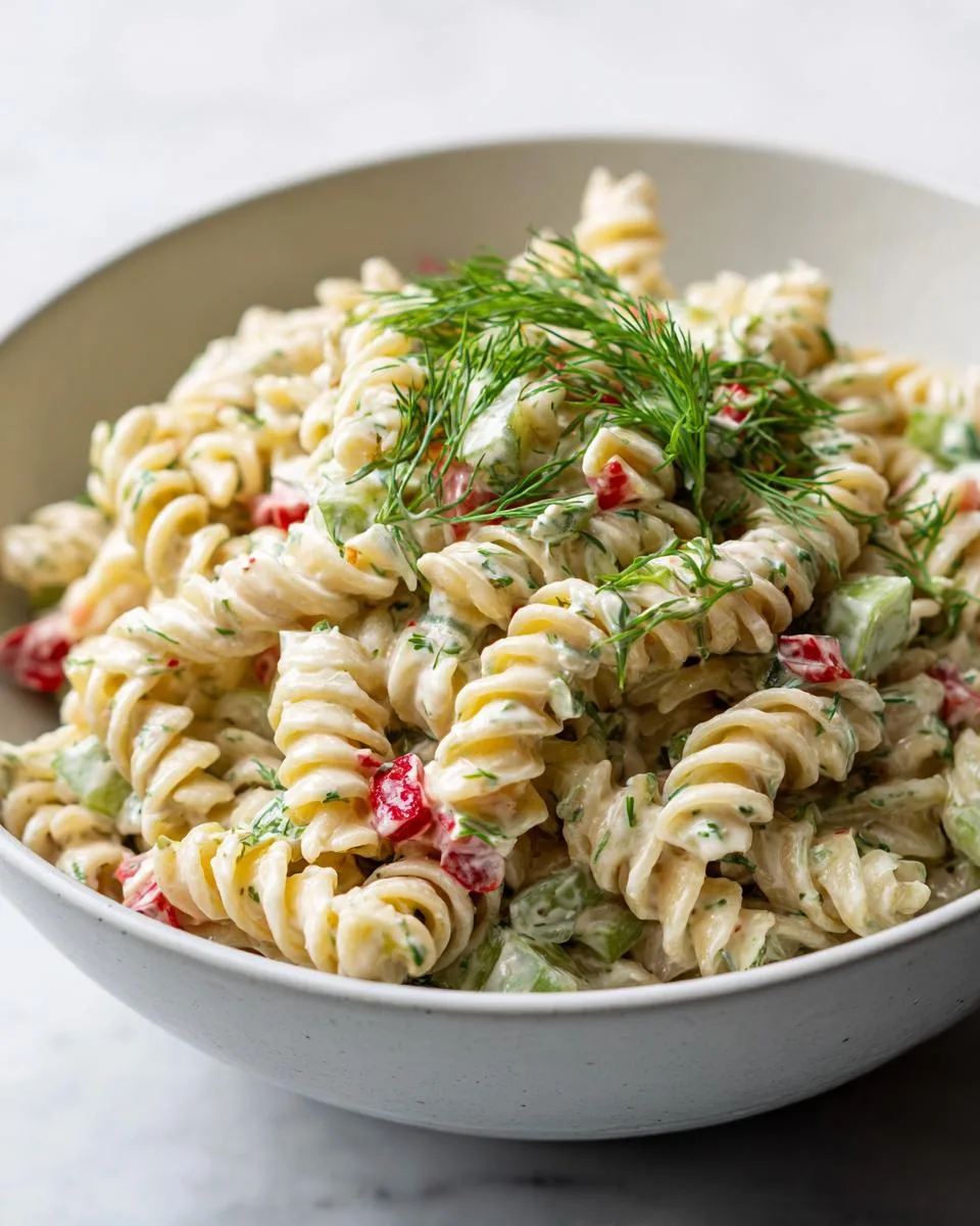 Dill Pickle Pasta Salad Recipe - detail 1