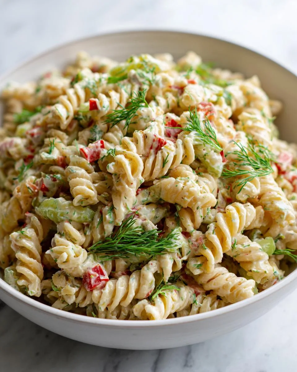 Dill Pickle Pasta Salad Recipe - detail 3