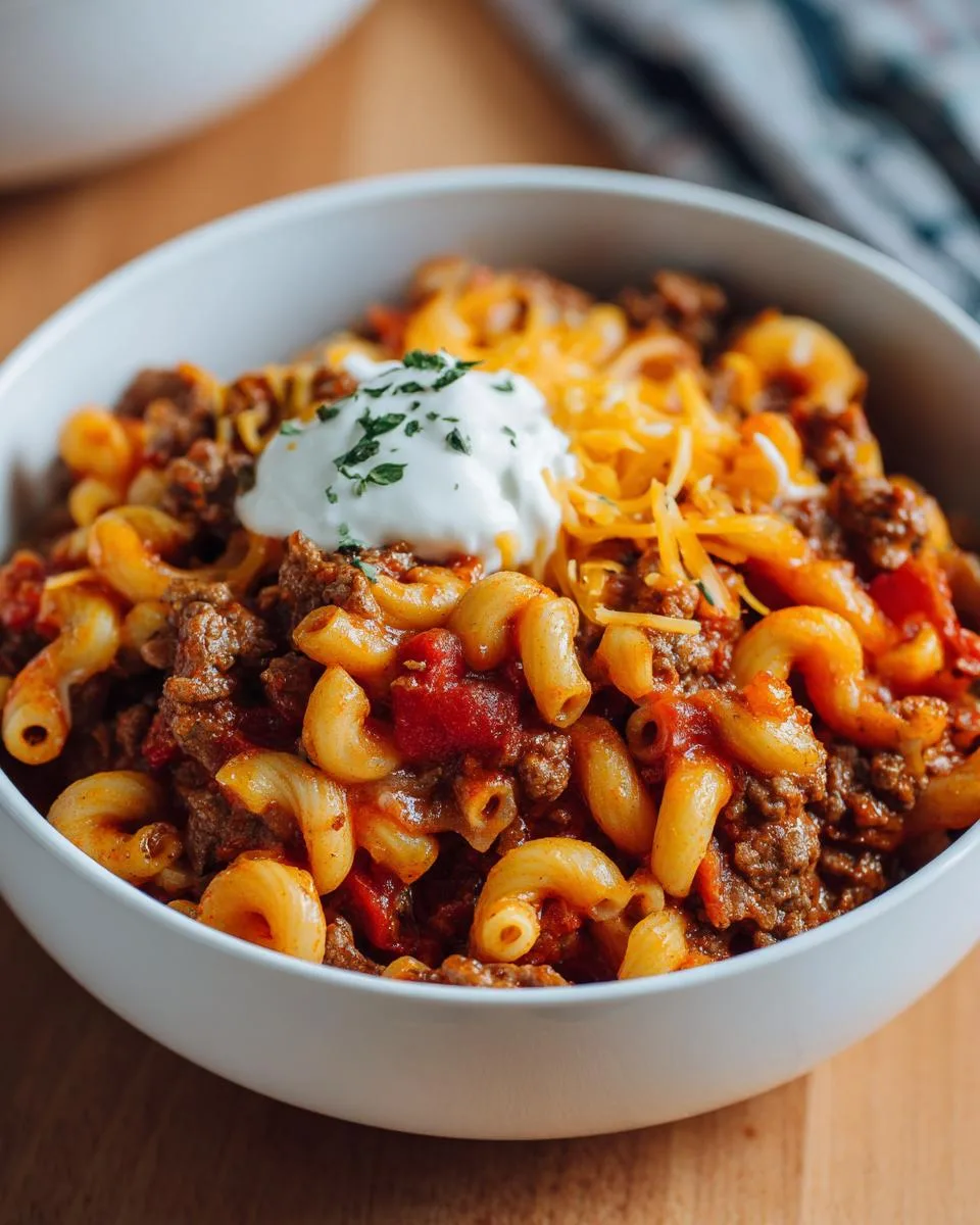 Easy Chili Mac - detail 2