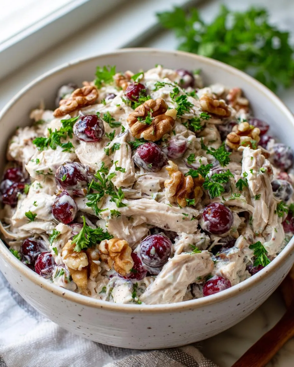 Greek Yogurt Cranberry Chicken Salad - detail 2
