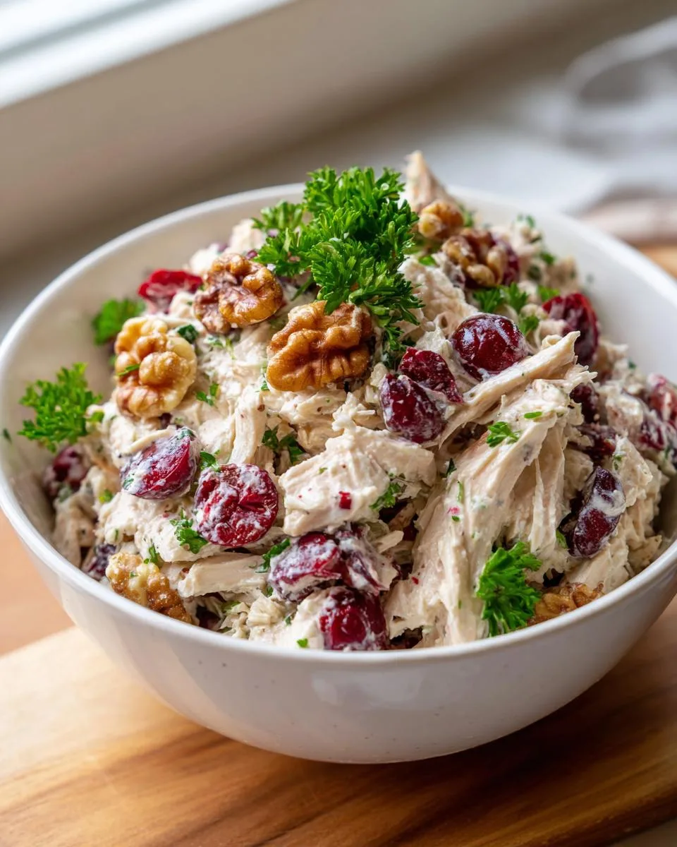 Greek Yogurt Cranberry Chicken Salad - detail 4