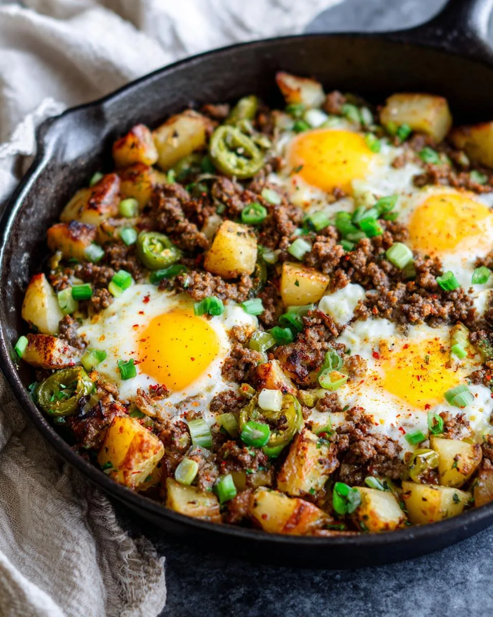 Ground Beef Breakfast Hash - detail 1