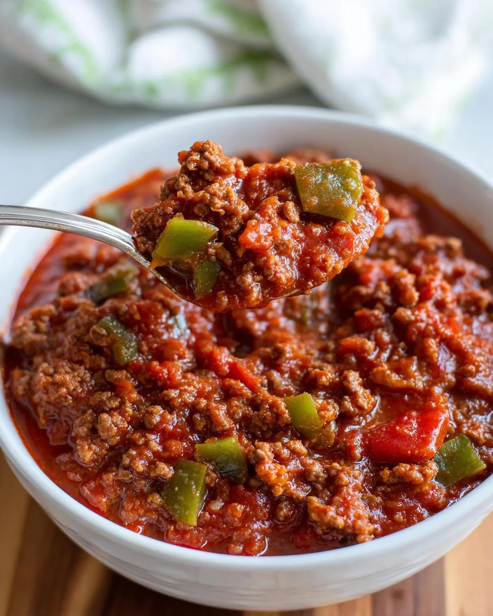 Ground Beef Spaghetti Sauce - detail 1