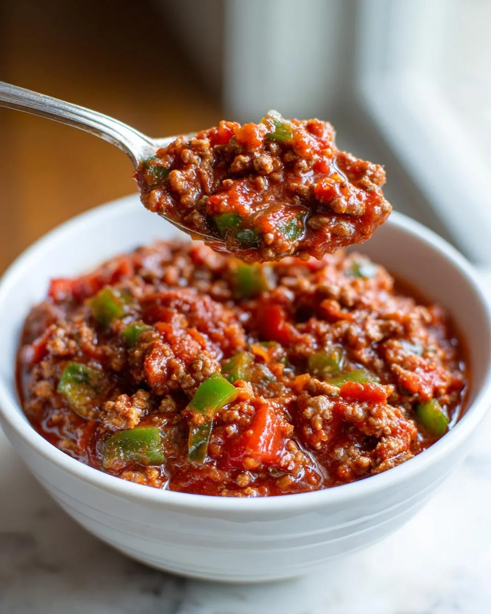 Ground Beef Spaghetti Sauce - detail 2