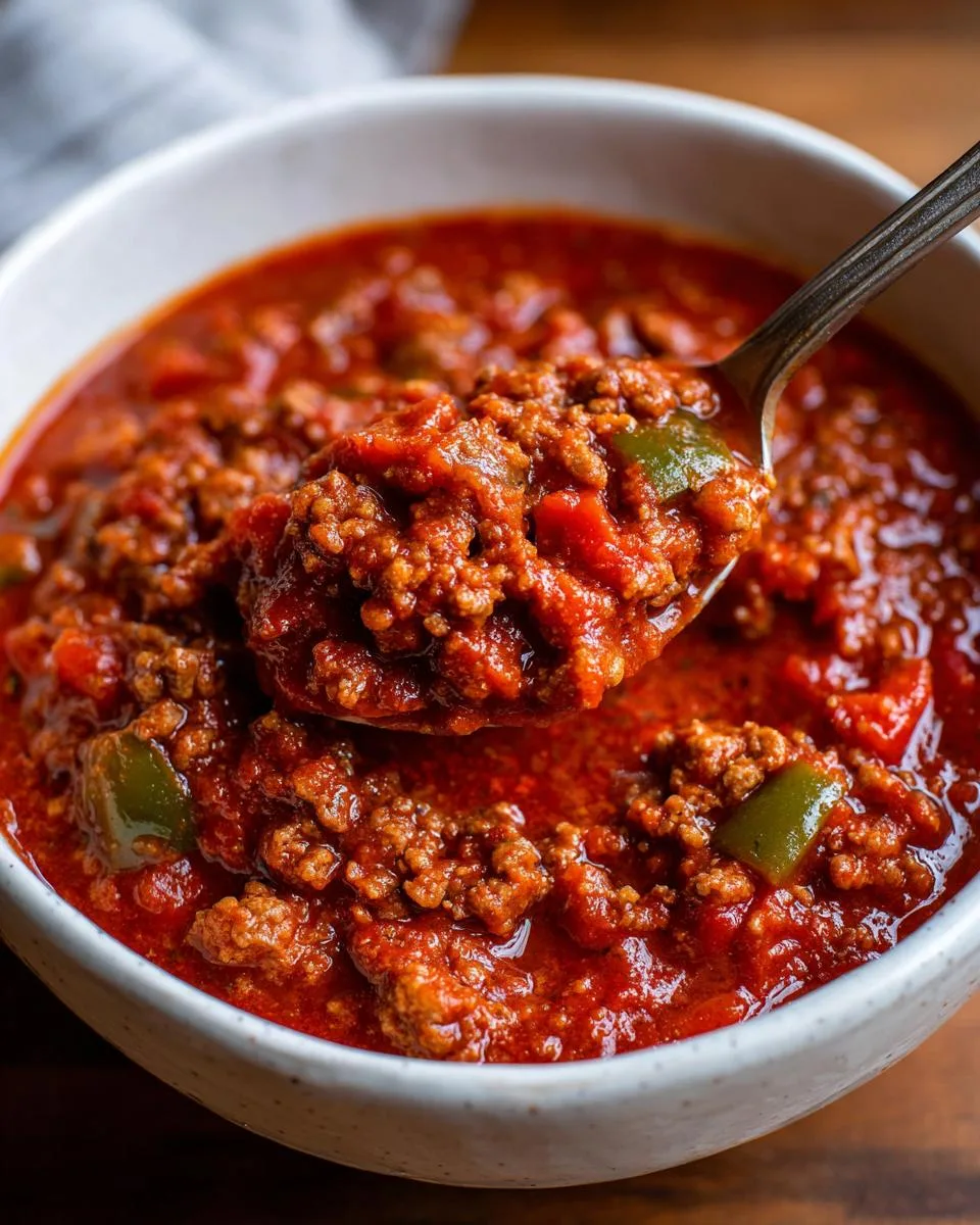 Ground Beef Spaghetti Sauce - detail 3