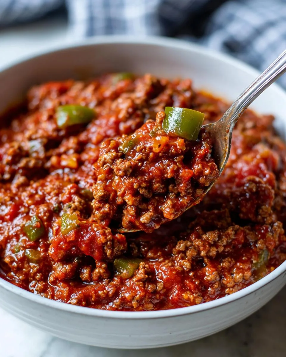 Ground Beef Spaghetti Sauce - detail 4