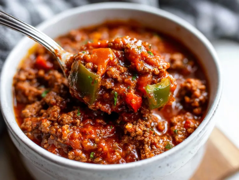 Ground Beef Spaghetti Sauce