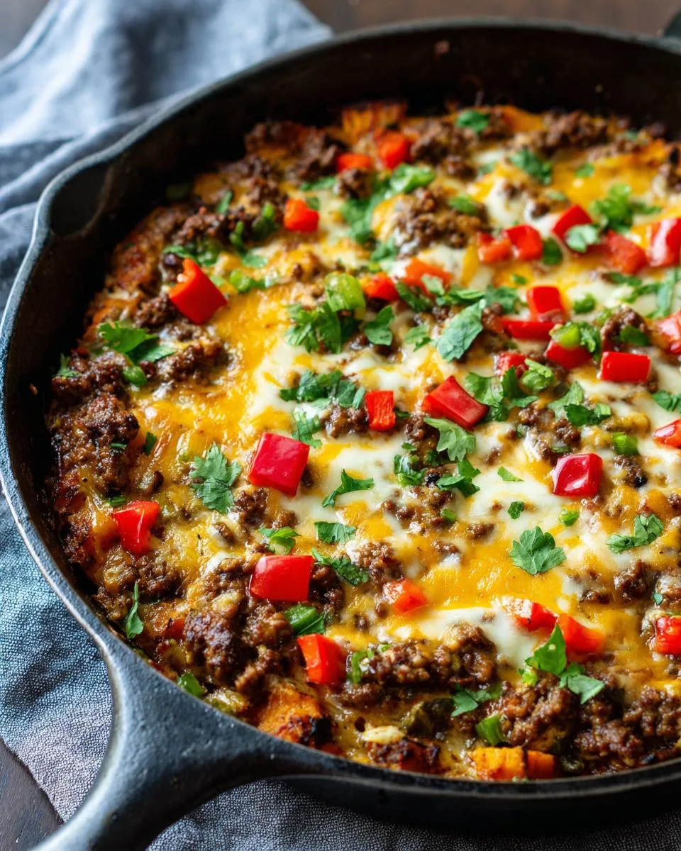 Ground Beef Sweet Potato Skillet - detail 2