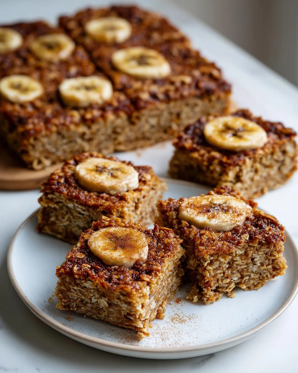 Healthy Oatmeal Cookie Bars - detail 1