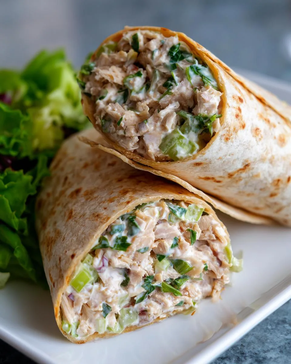 High Protein Chicken Salad Wraps - detail 3