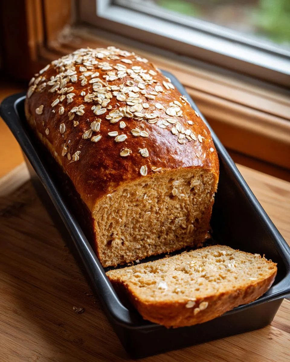 Homemade Honey Wheat Bread - detail 3