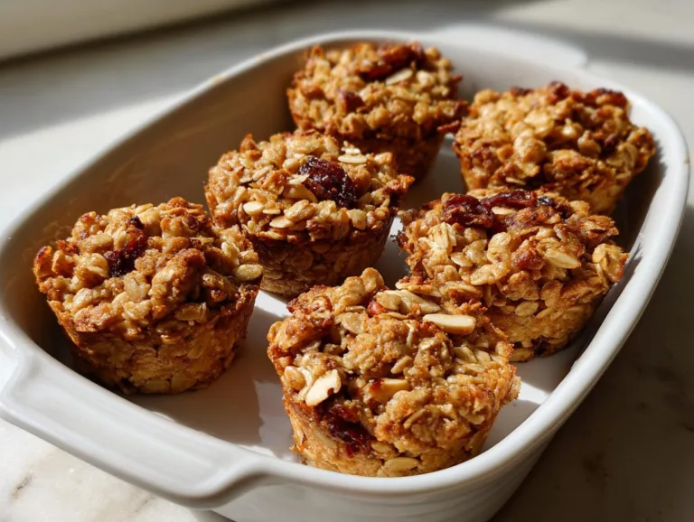 Honey Cinnamon Breakfast Granola Cups