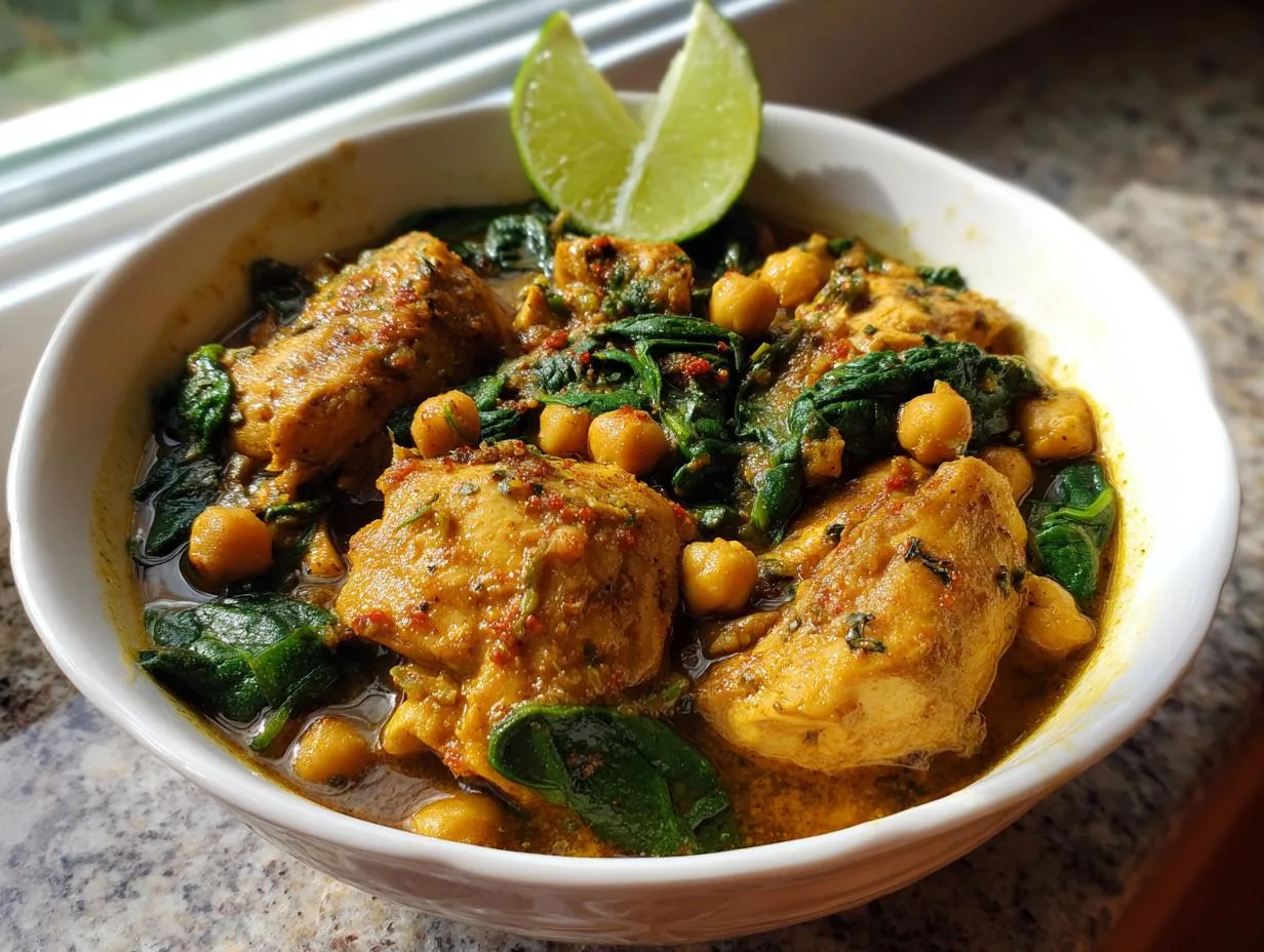 Hearty Indian Chicken Stew Crockpot in 5 Easy Steps