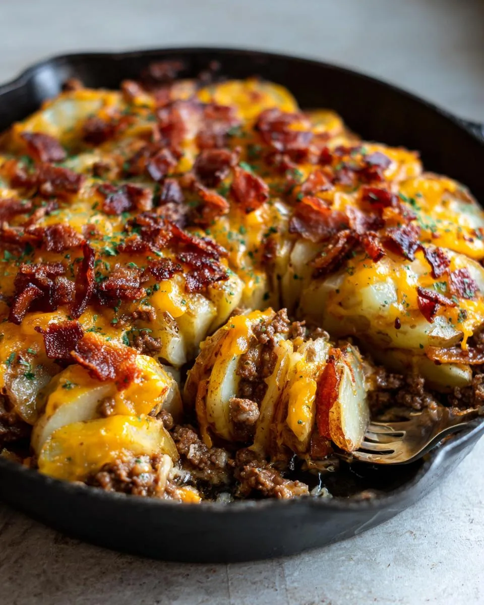 Loaded Beef Potato Bowls - detail 4