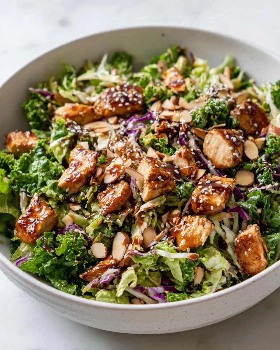 Low Carb Chicken Lettuce Salad - detail 1