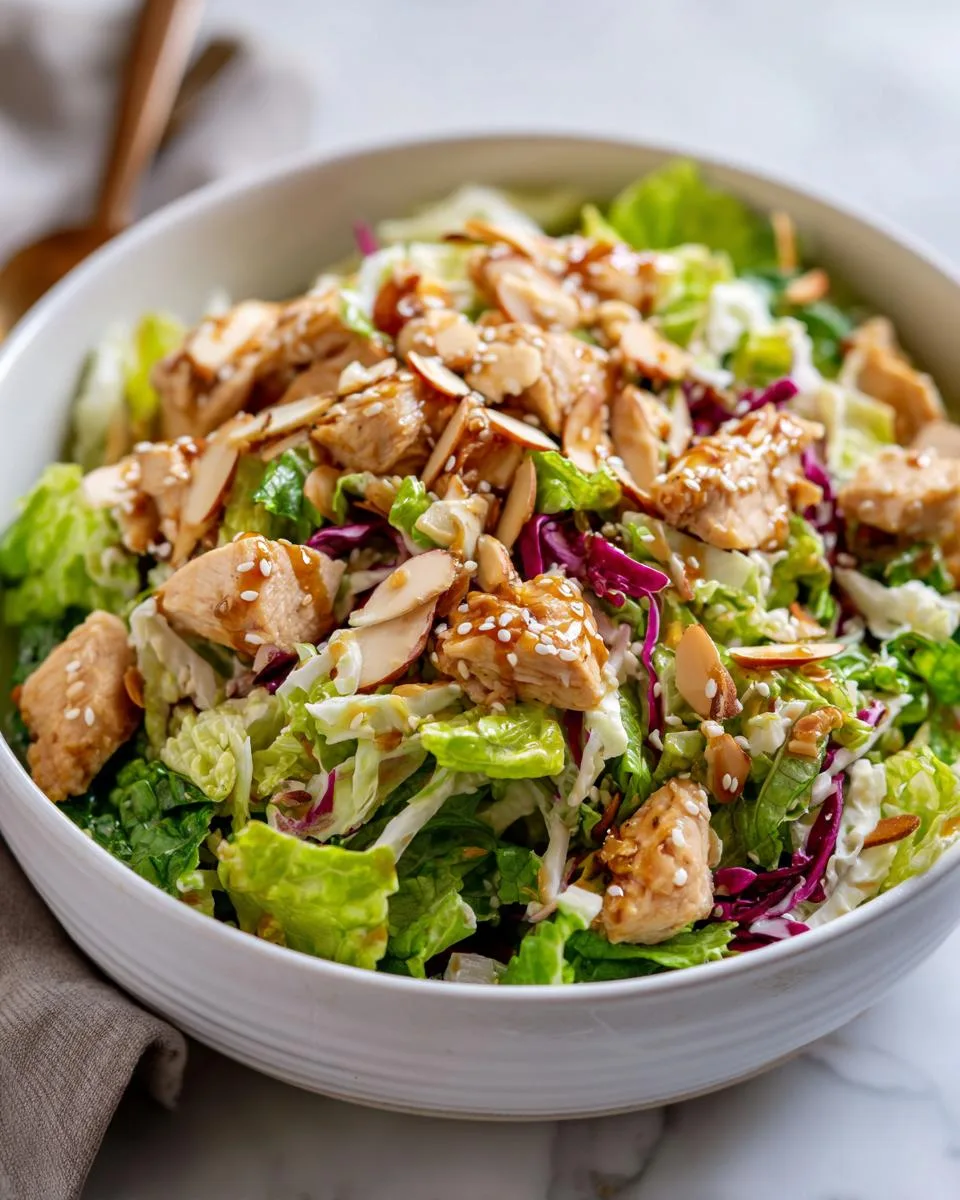 Low Carb Chicken Lettuce Salad - detail 2