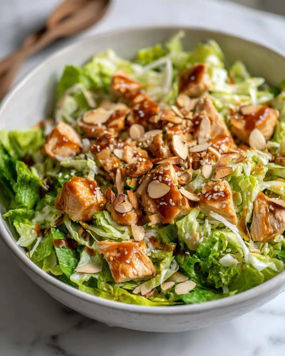 Low Carb Chicken Lettuce Salad - detail 3