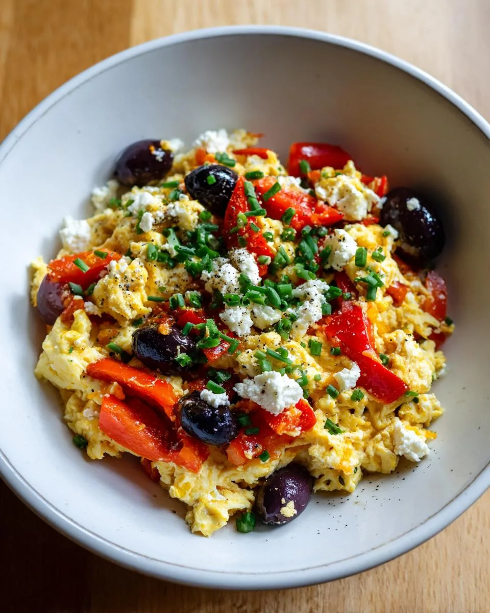 Mediterranean Egg Breakfast Bowls - detail 2