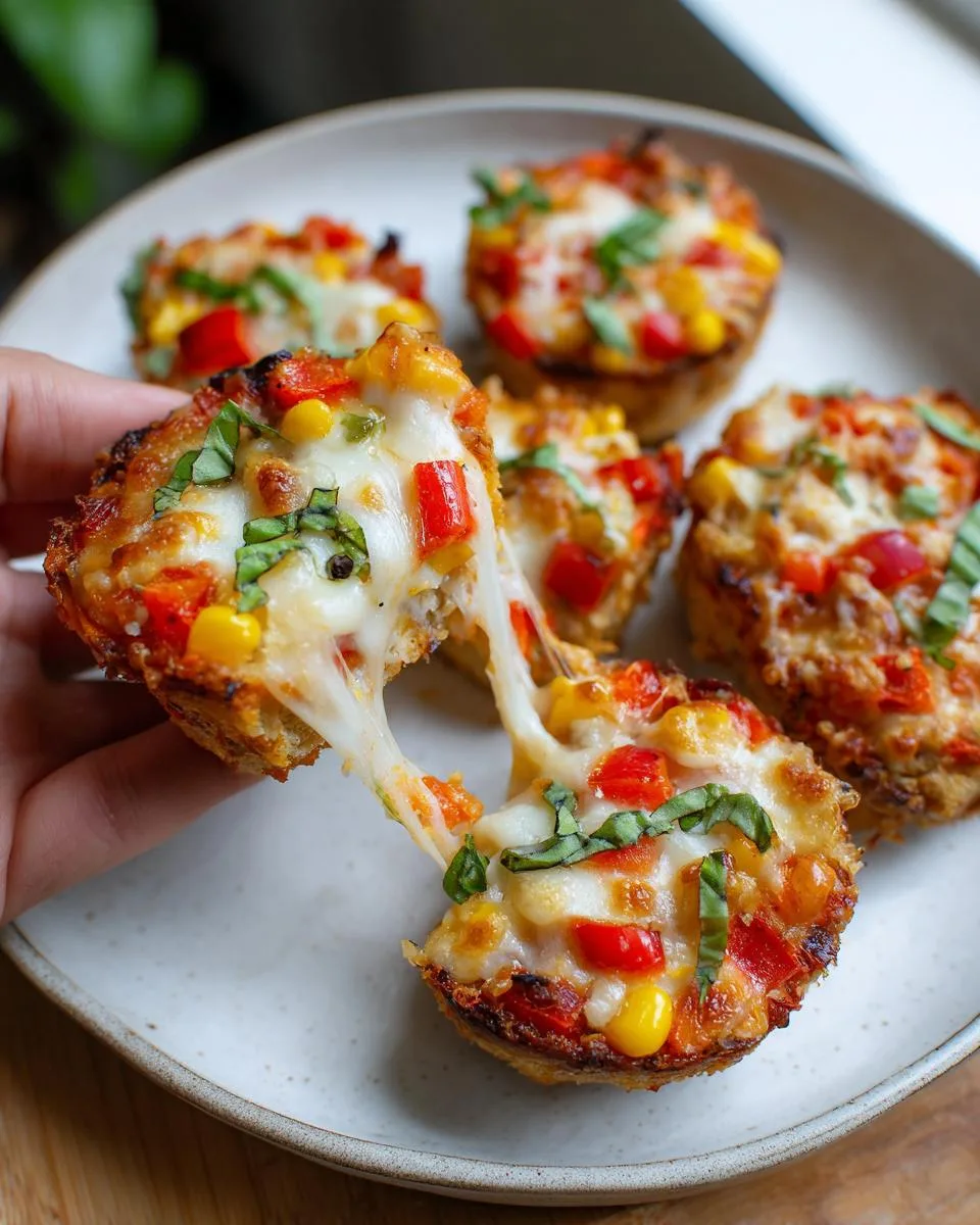 Mini Veggie Pizza Bites - detail 2