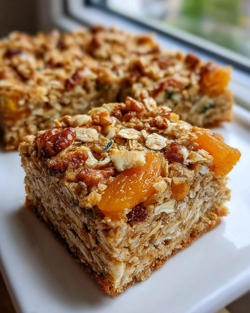 Oatmeal Banana Breakfast Bars - detail 1