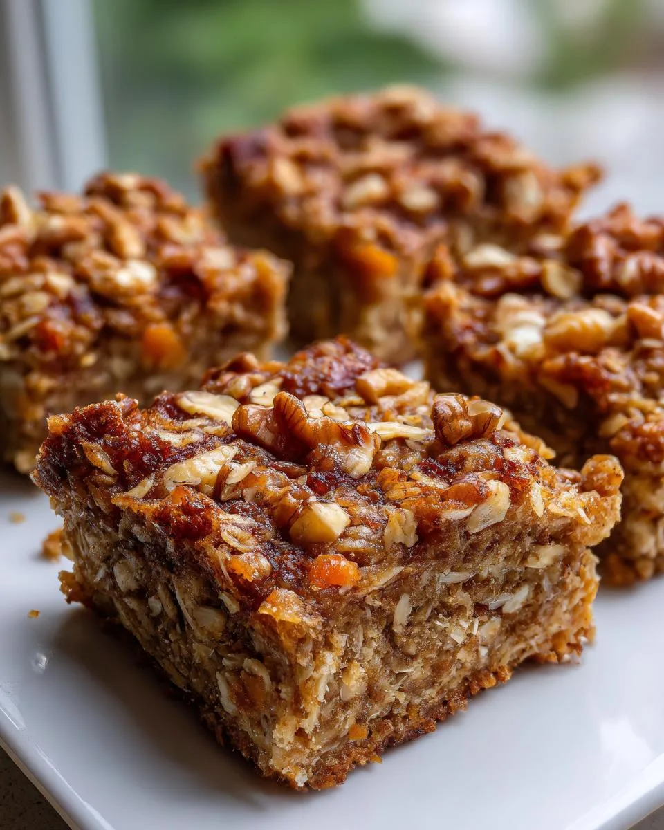 Oatmeal Banana Breakfast Bars - detail 2