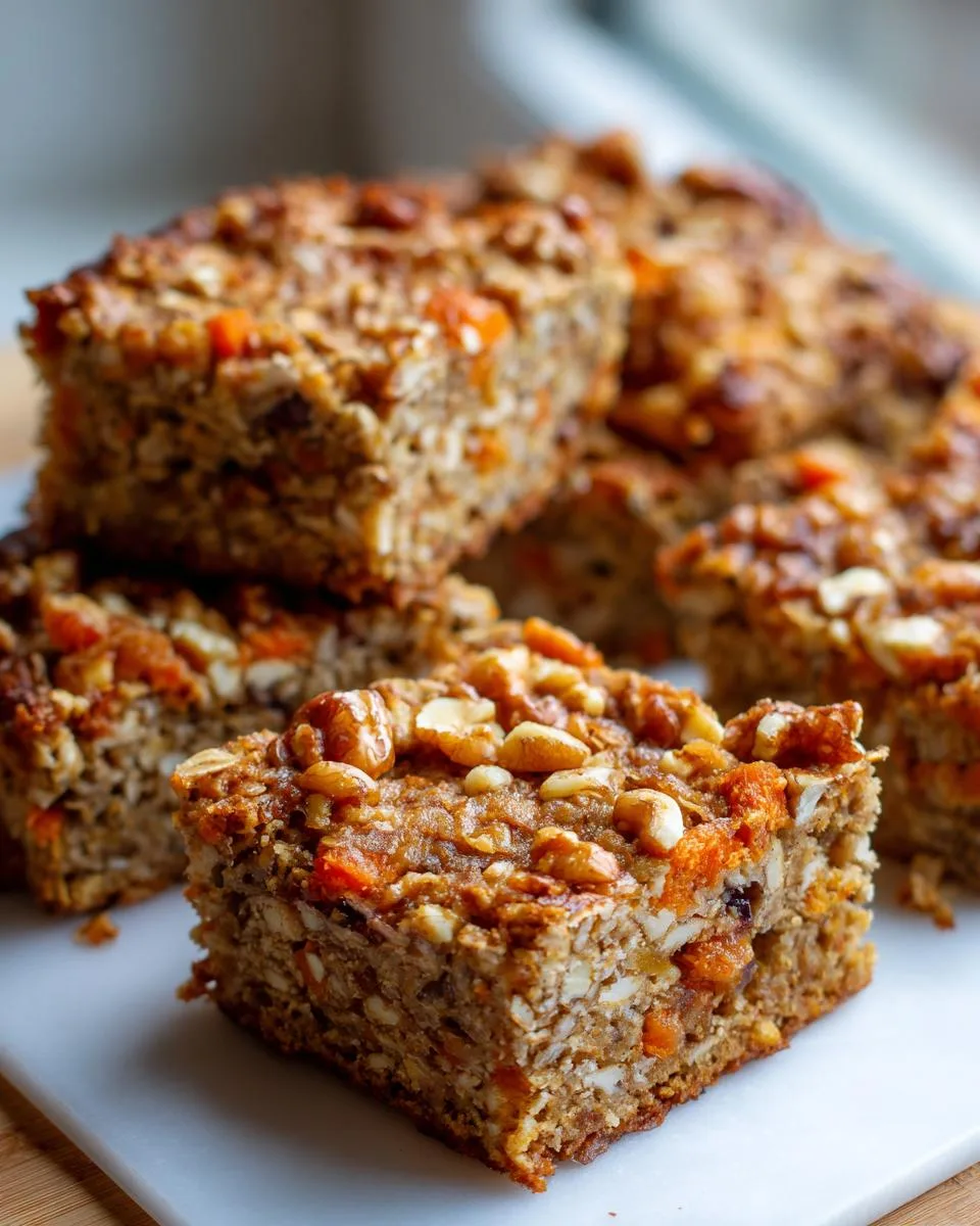 Oatmeal Banana Breakfast Bars - detail 3