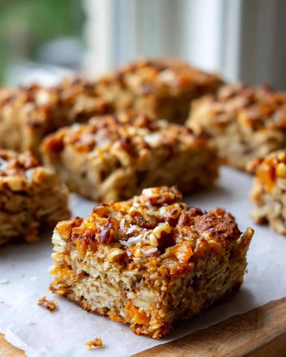 Oatmeal Banana Breakfast Bars - detail 4