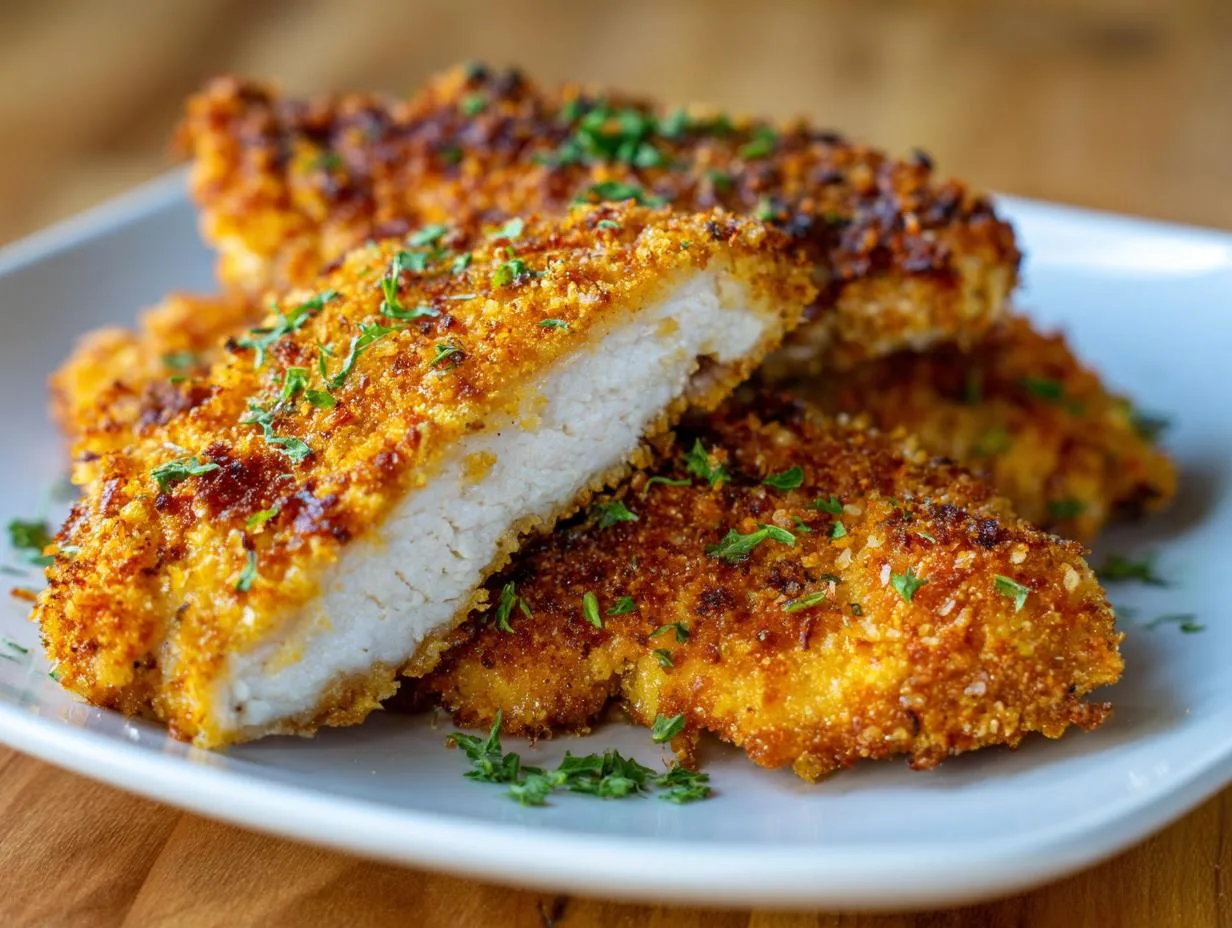 20-Minute Parmesan Crusted Chicken That’s Irresistibly Crispy