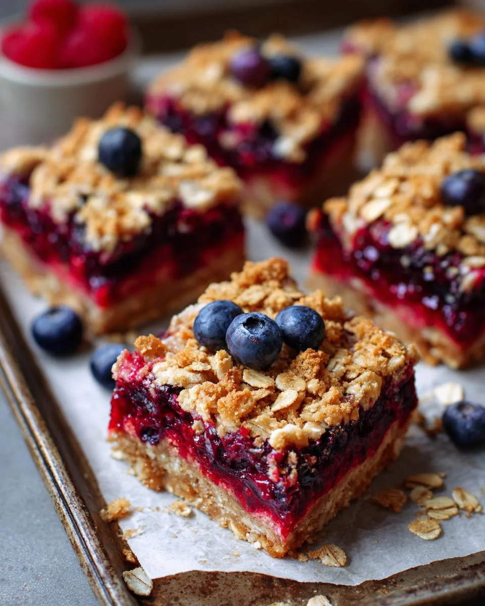 Red White Blue Oat Bars: The Perfect Patriotic Summer Treat