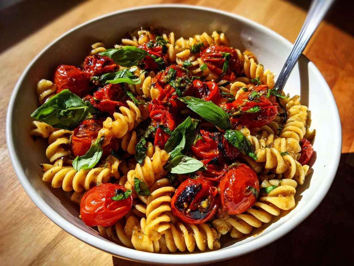 Irresistible Roasted Red Pepper Pasta Salad in 6 Simple Steps