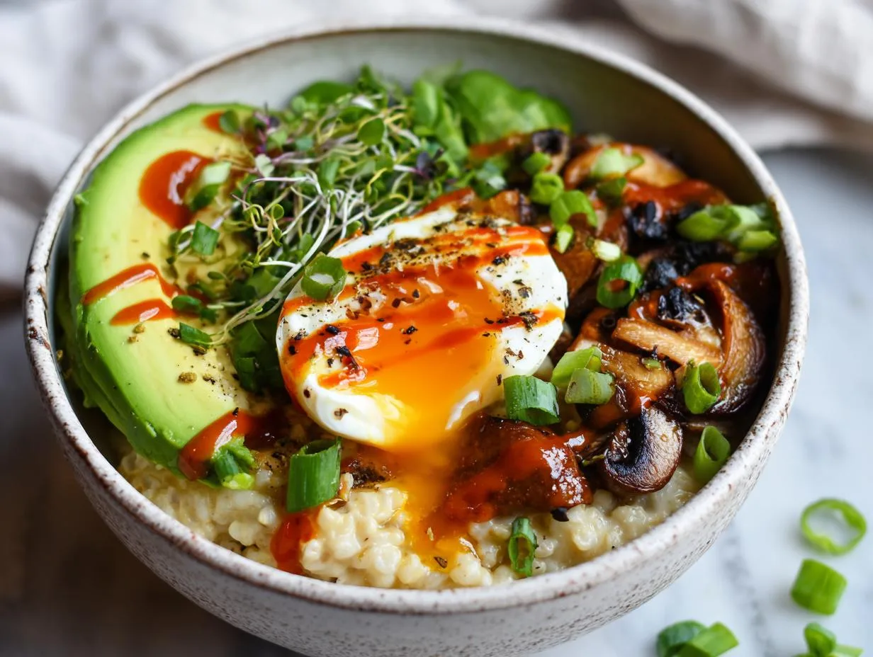 Savory Oatmeal Breakfast Bowls – 1 Mind-Blowing Morning Upgrade