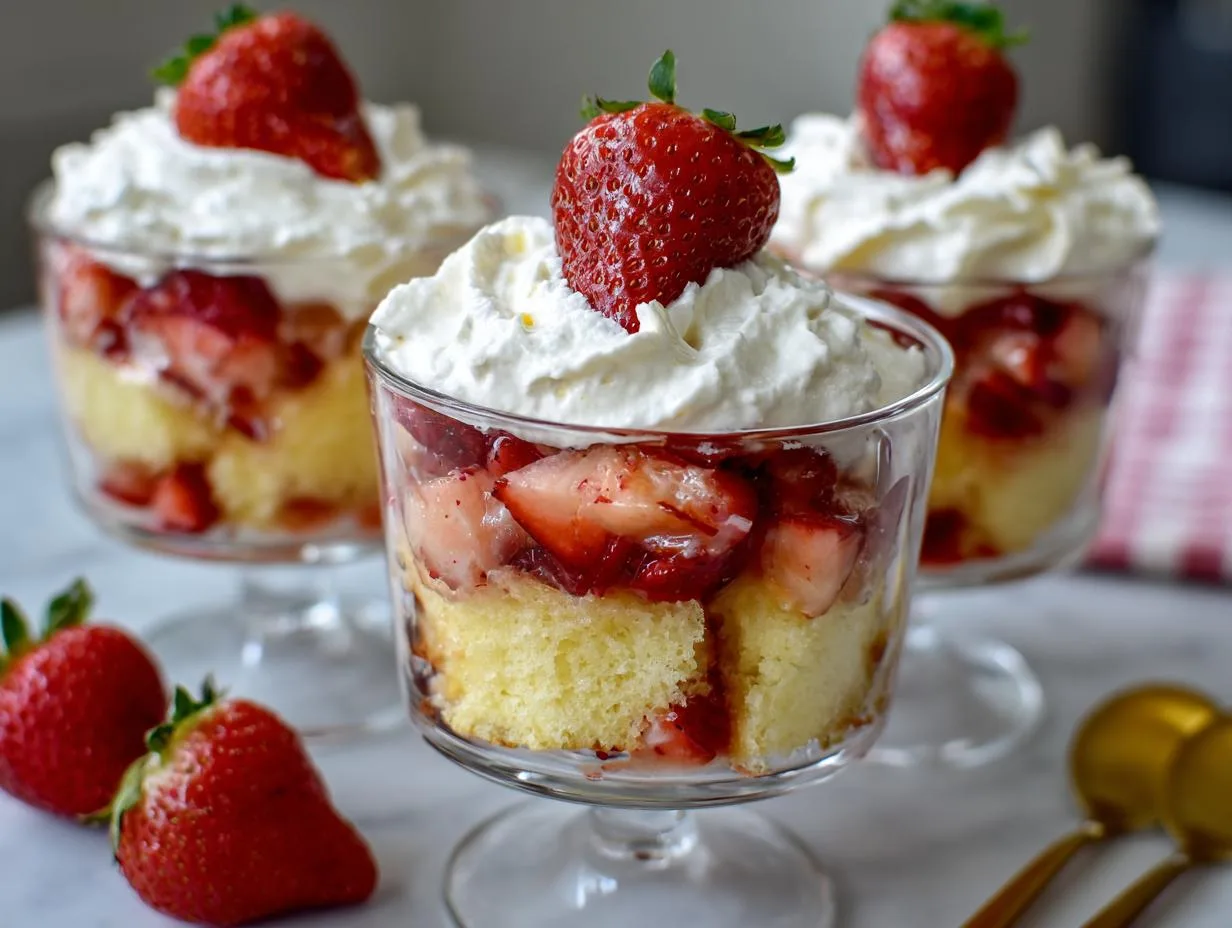 Irresistible Strawberry Shortcake Cups in 3 Easy Steps