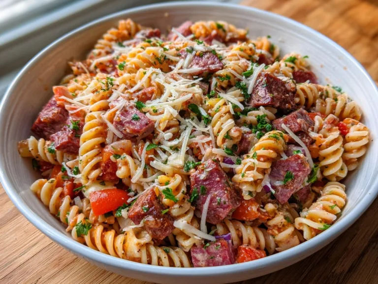 Summer Italian Pasta Salad Bowl