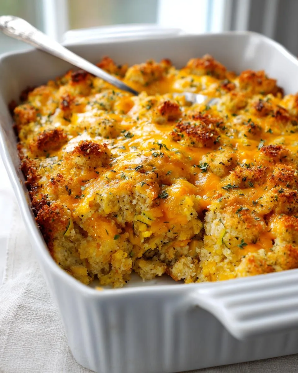 Summer Squash Side Casserole - detail 1