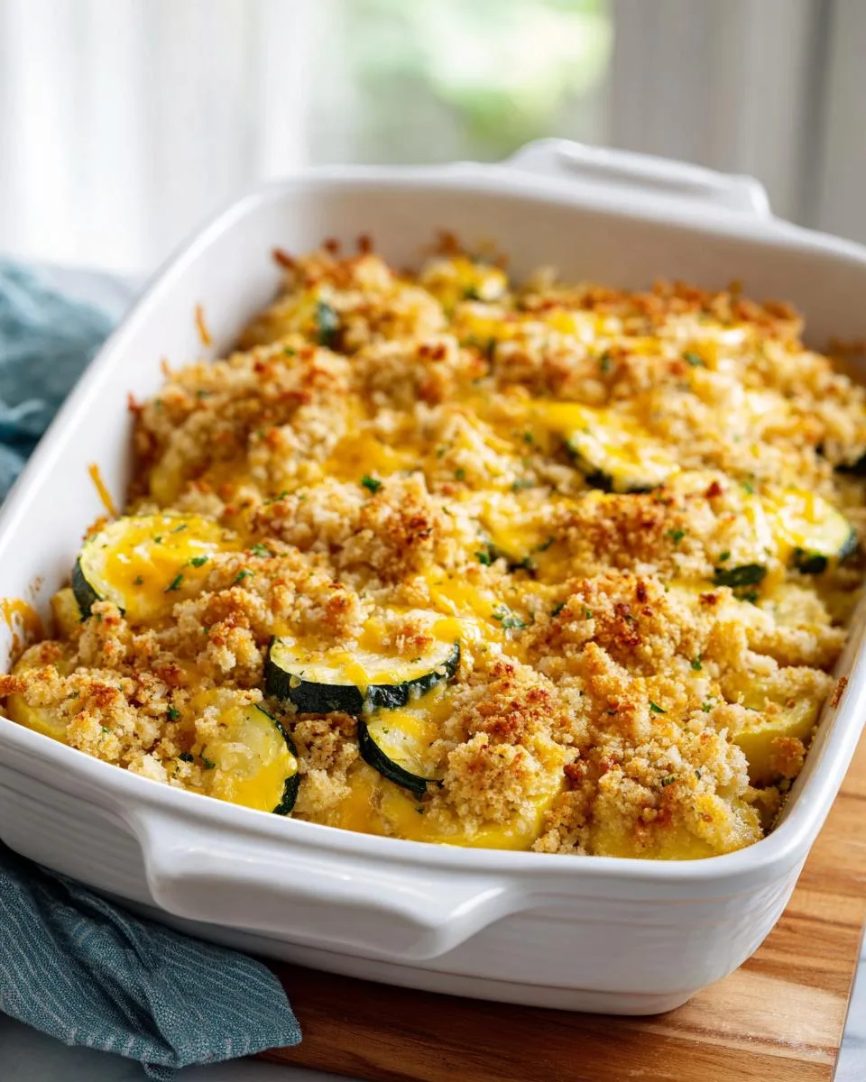 Summer Squash Side Casserole - detail 3