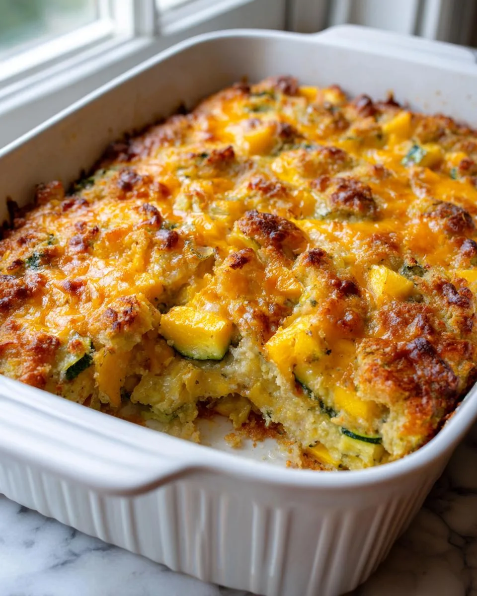 Summer Squash Side Casserole - detail 4