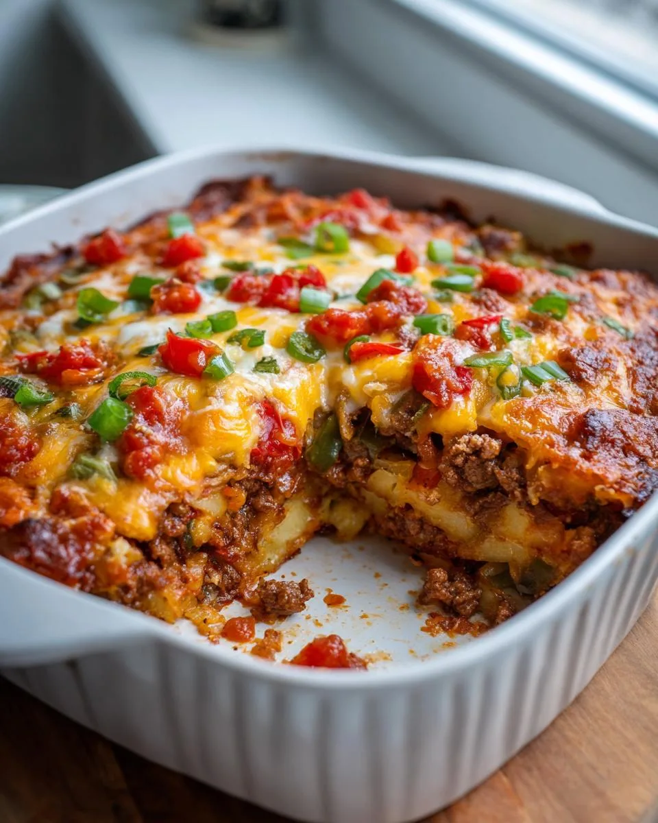 Taco Potato Casserole - detail 2