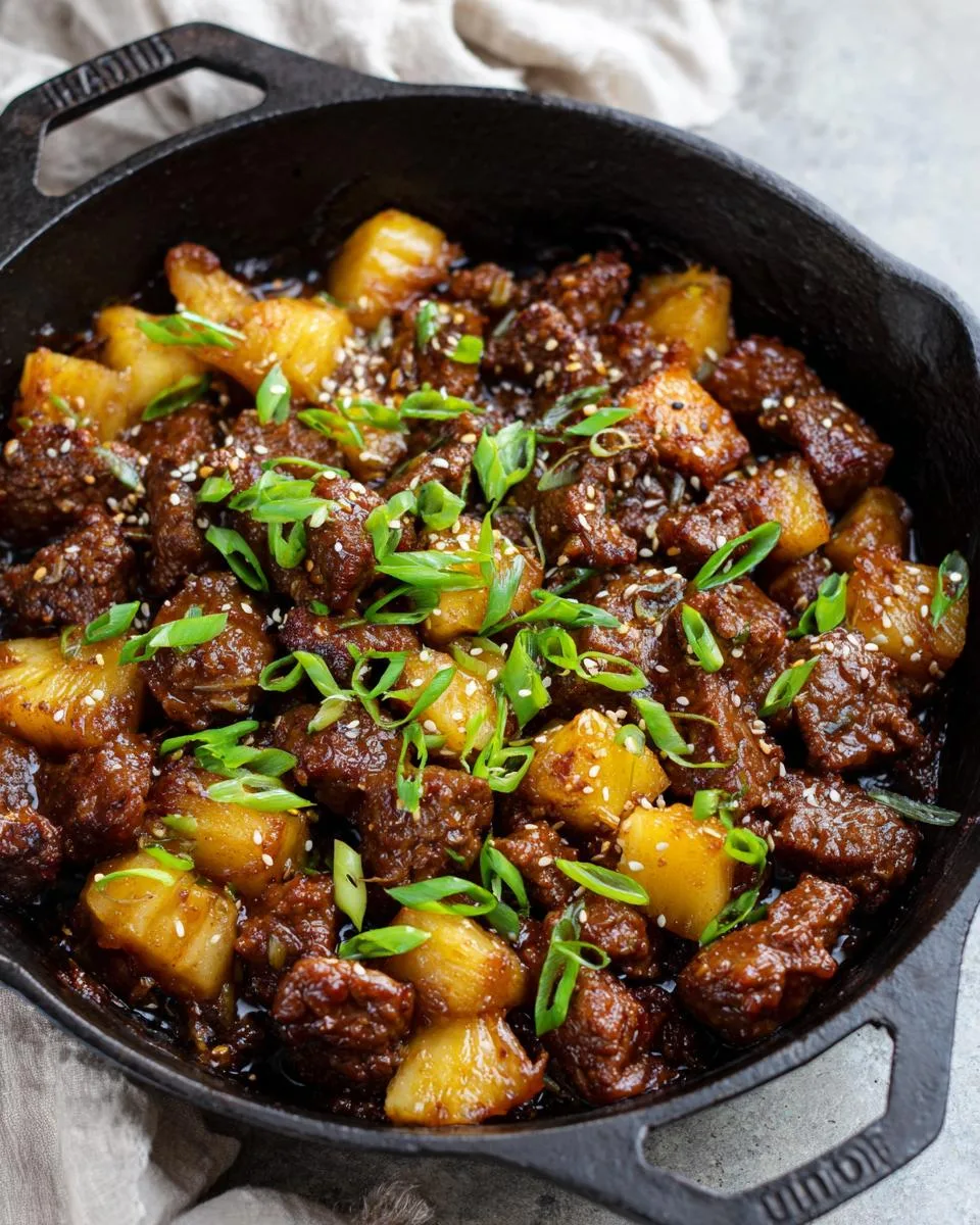 Teriyaki Ground Beef Skillet - detail 2