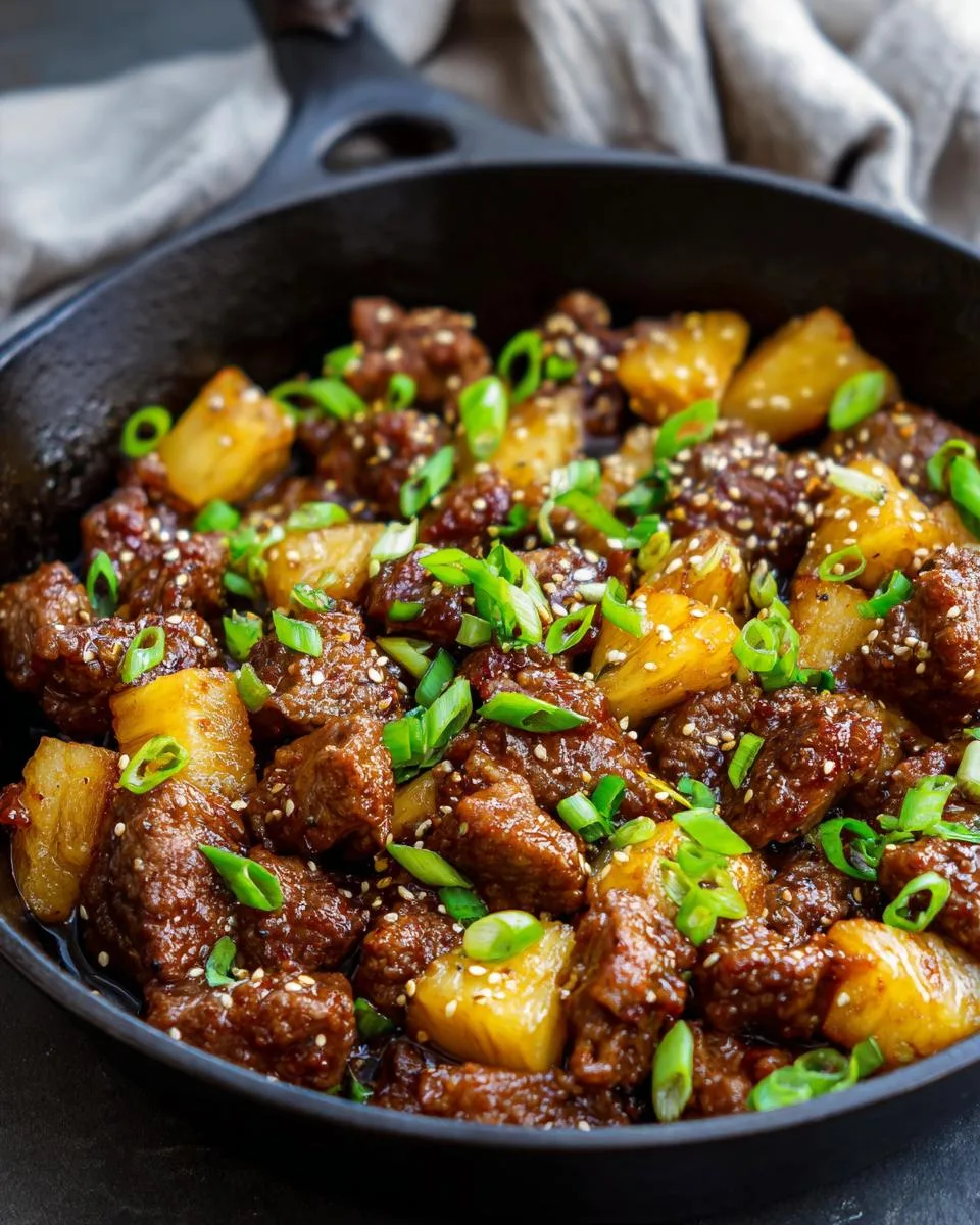 Teriyaki Ground Beef Skillet - detail 4