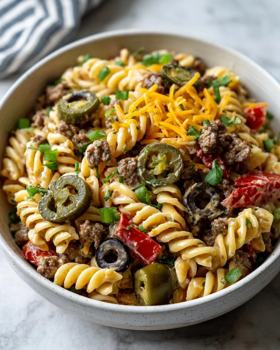 Tex Mex Pasta Salad Recipe - detail 1