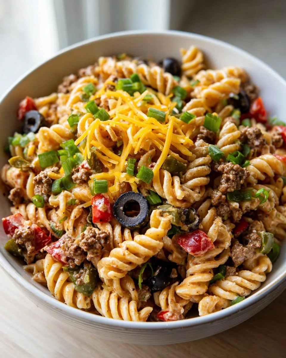 Tex Mex Pasta Salad Recipe - detail 2