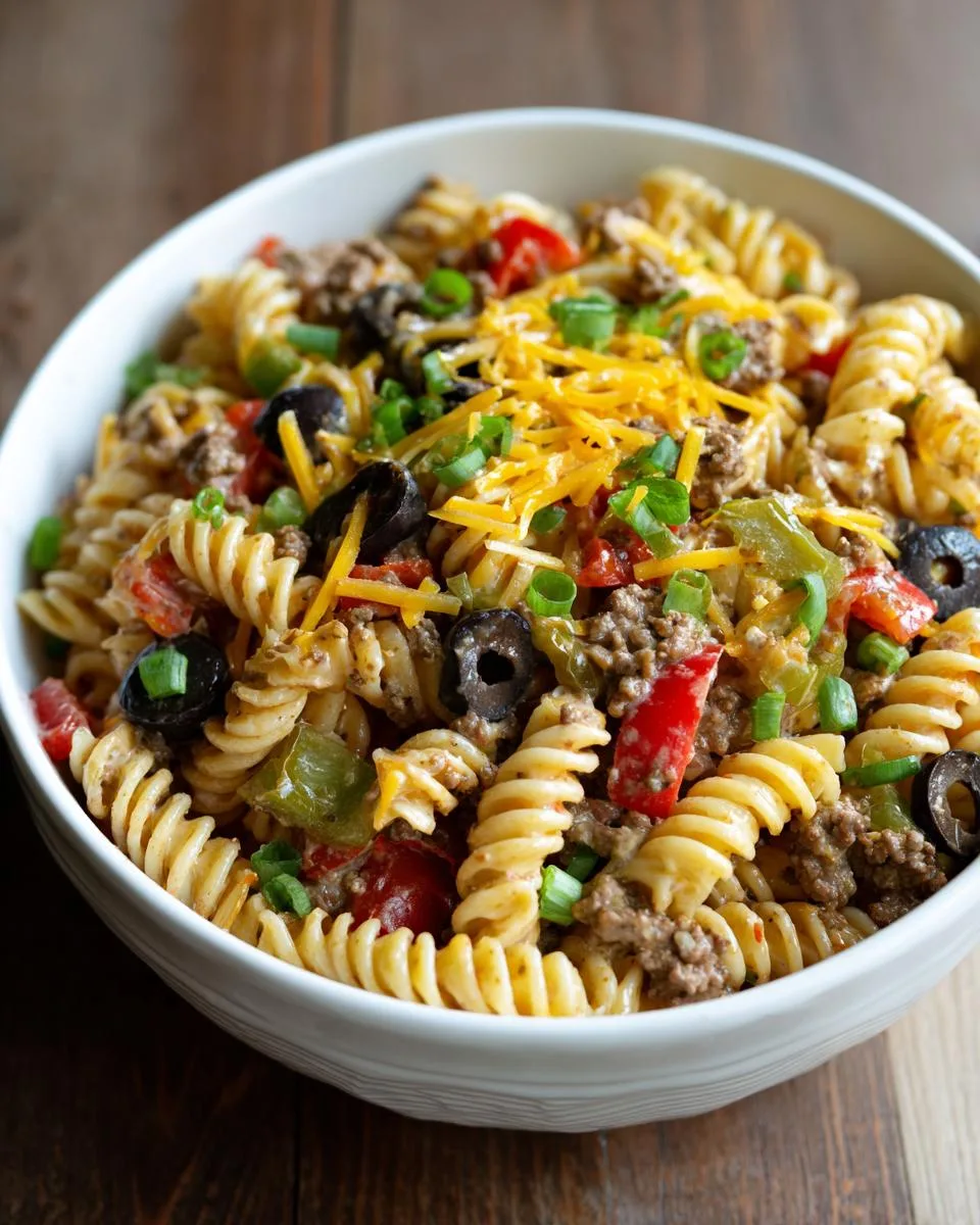 Tex Mex Pasta Salad Recipe - detail 3